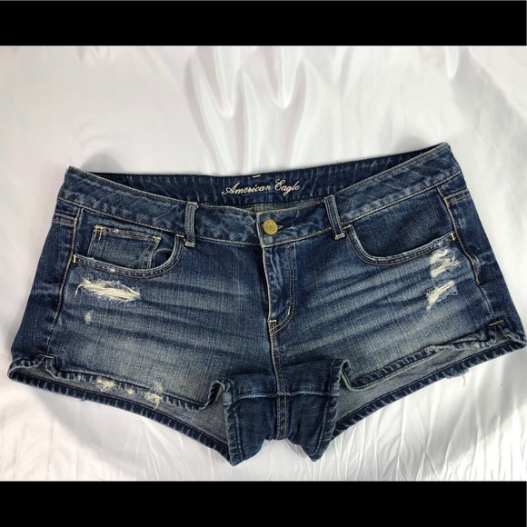 American Eagle Outfitters Pants - American Eagle Distressed Jean Shorts
